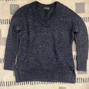 Navy + Silver Vince Sweater